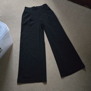 Athleta Black Wide-Leg Women's Pants